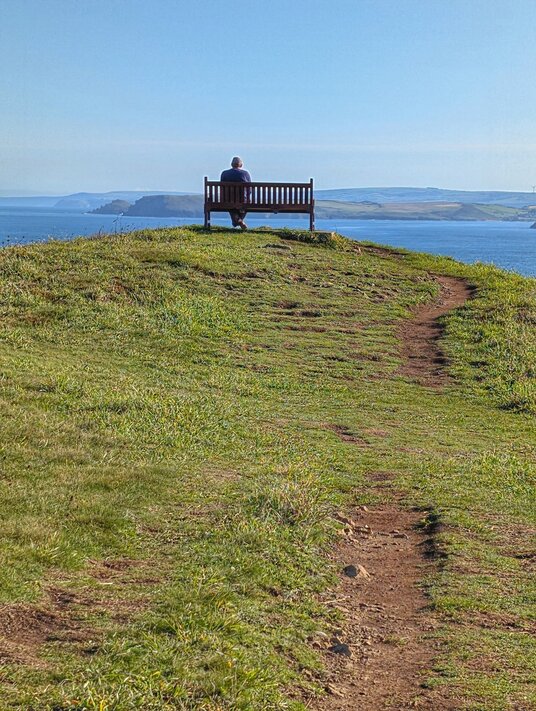 Bench on Trevose Head