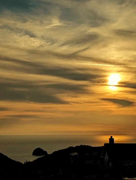 View from Trewarmett