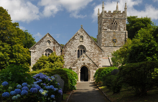 Veryan church