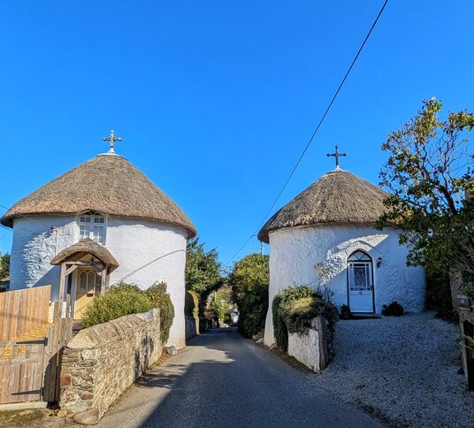 Roundhouses in Veryan
