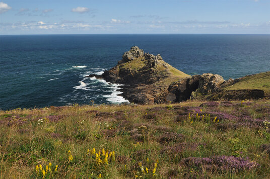View along Gurnard's Head