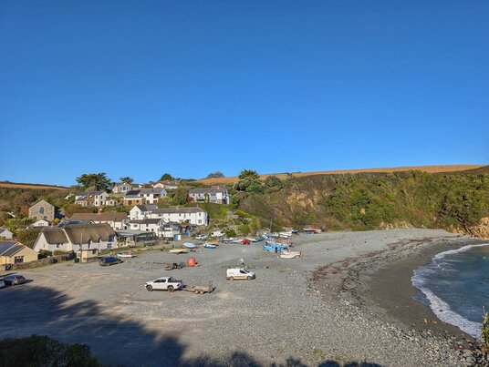 View over Porthallow