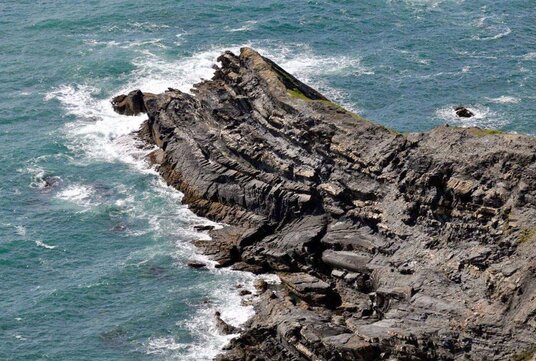 The volcanic rock formation of Voter Run