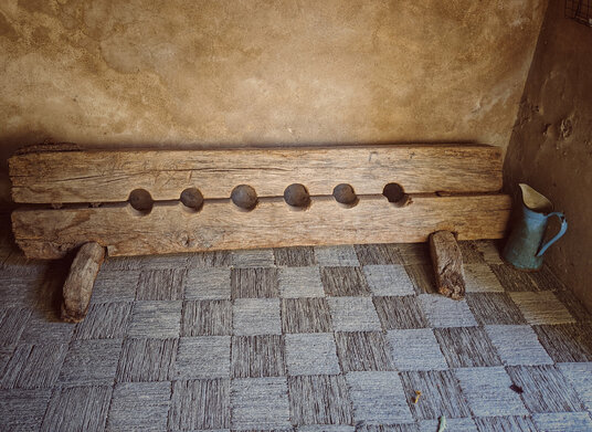 Stocks in Werrington church