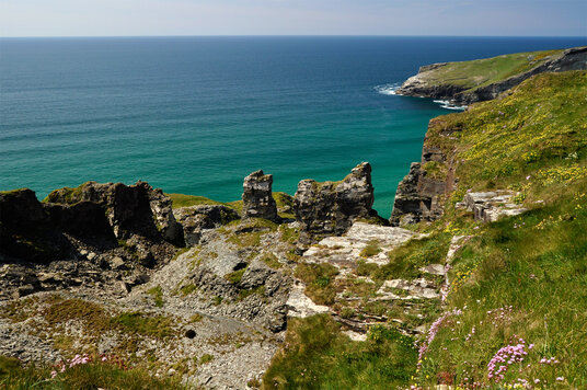 West Quarry behind Vean Hole