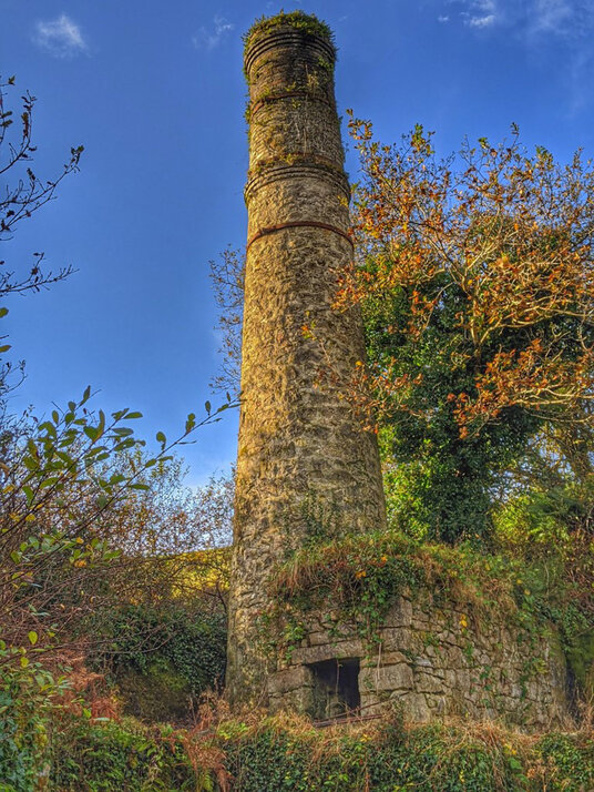 Chimney at Wheal Arthur