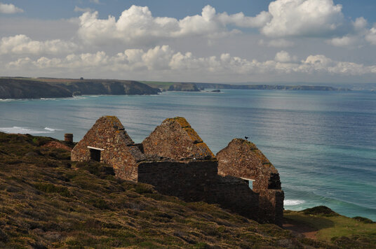 Calciner furnace at Wheal Coates