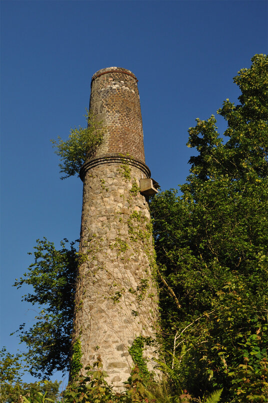Chimney near Wheal Rashleigh Dry