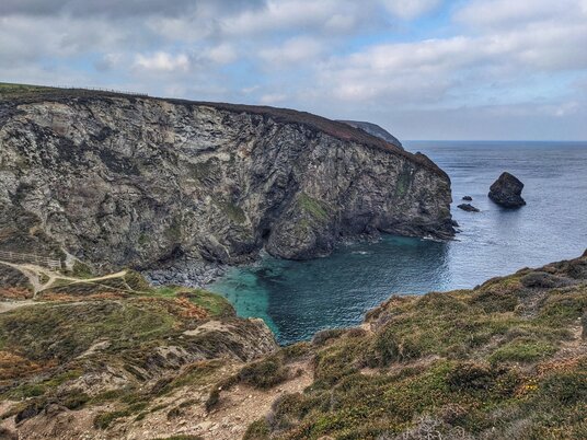 Coastline near Wheal Sally