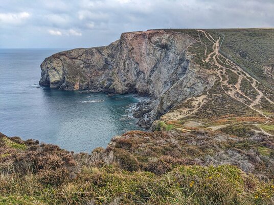 Coastline near Wheal Sally