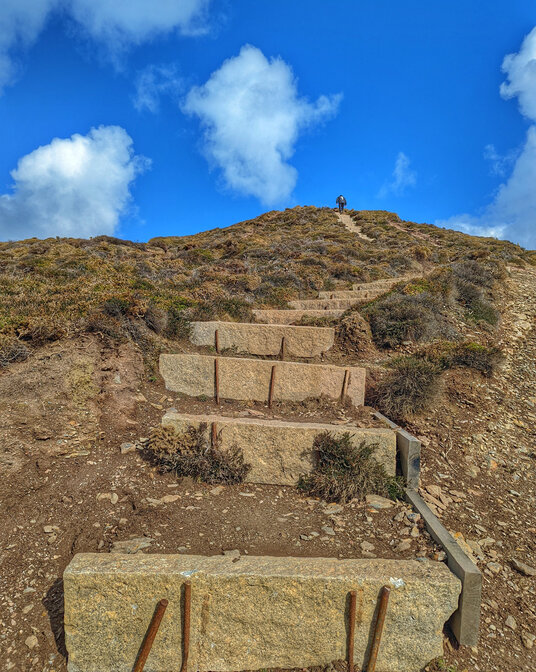 Steps at Wheal Sally