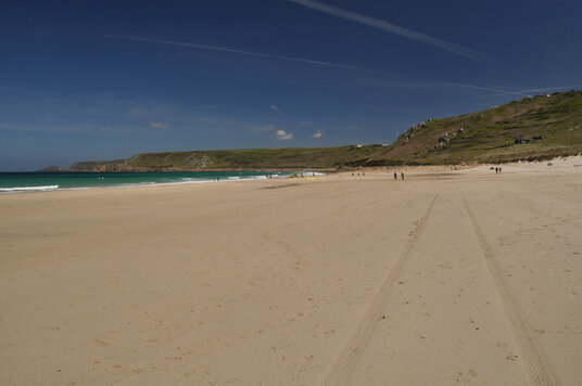 The beach at Sennen Cove