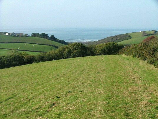 View from path to Poundstock