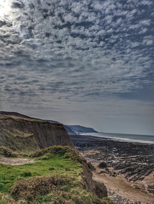Rocks at Widemouth Bay