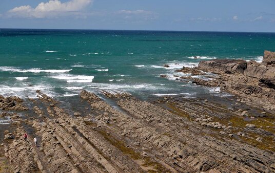 Rocks at Widemouth Bay