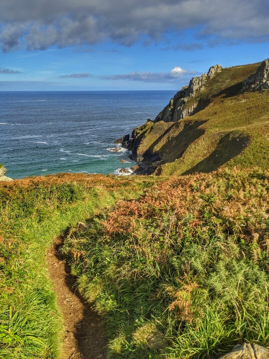 Coast path from Zennor Head