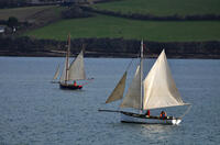 Sailing Boats on Carrick Roads