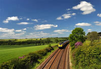 View from the Railway Bridge at Trenowth